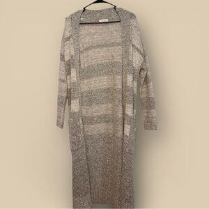 ILLA ILLA Striped Gray Women's Cardigan